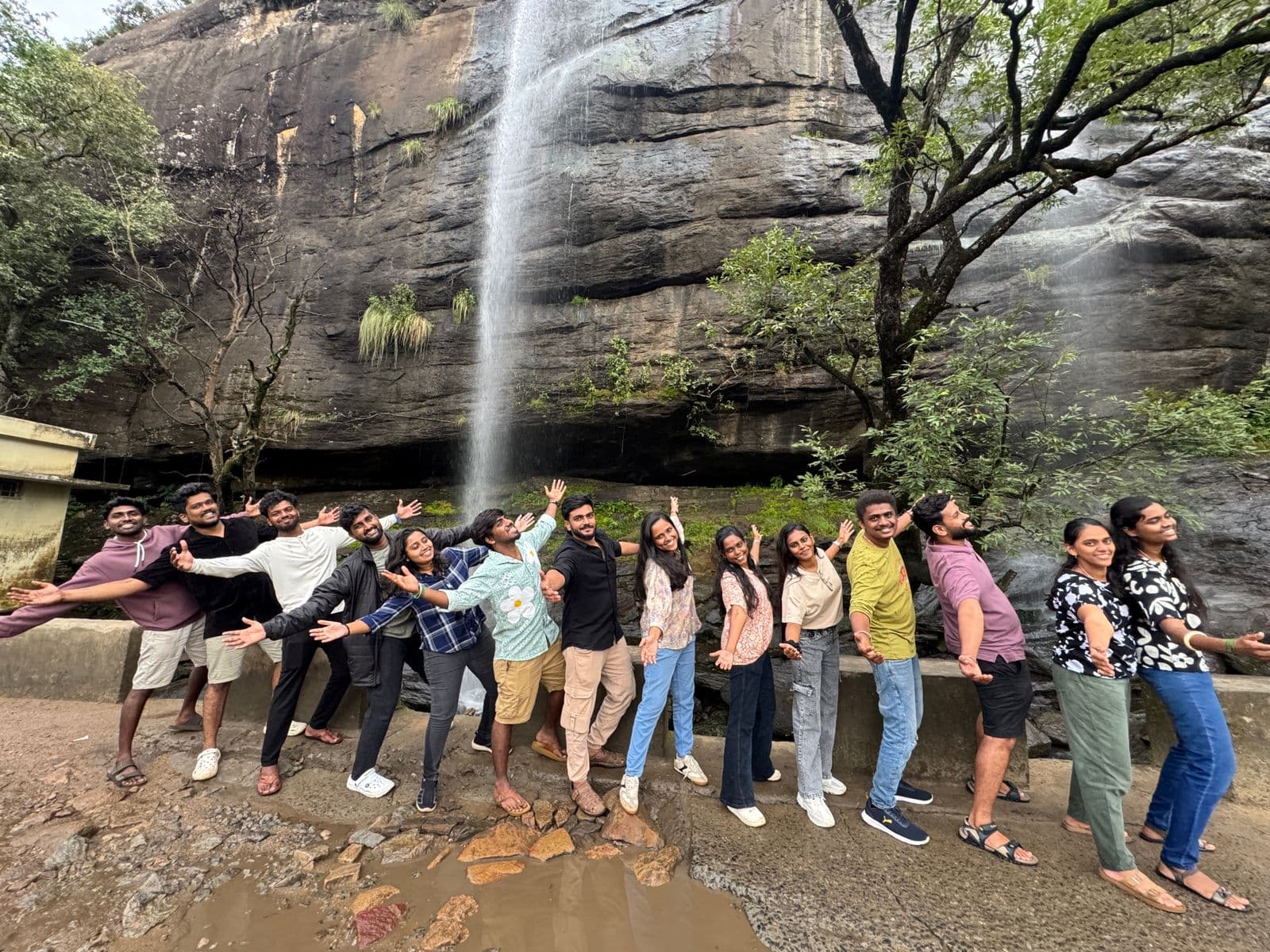 Water Fall Group Photos